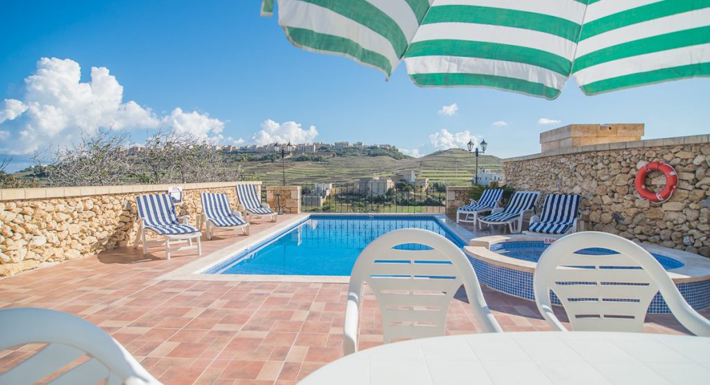 Razzett Ta Kelinu Pool Area